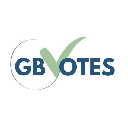 Georgian Bay Votes Logo blue and green